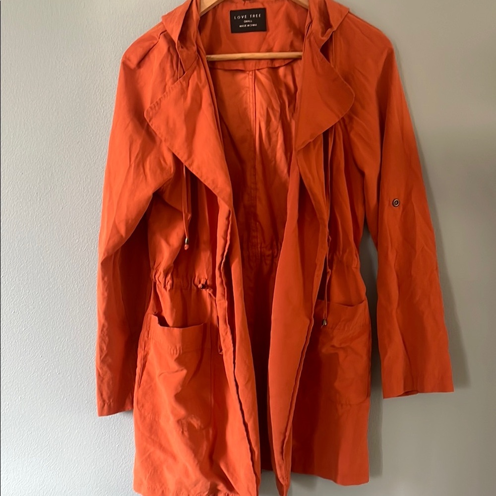 Love Tree Women's Orange Jacket